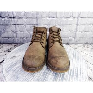 Sorel Madson Brown Leather Waterproof Chukka Work Boots NM2786 Men 11.5 Used
